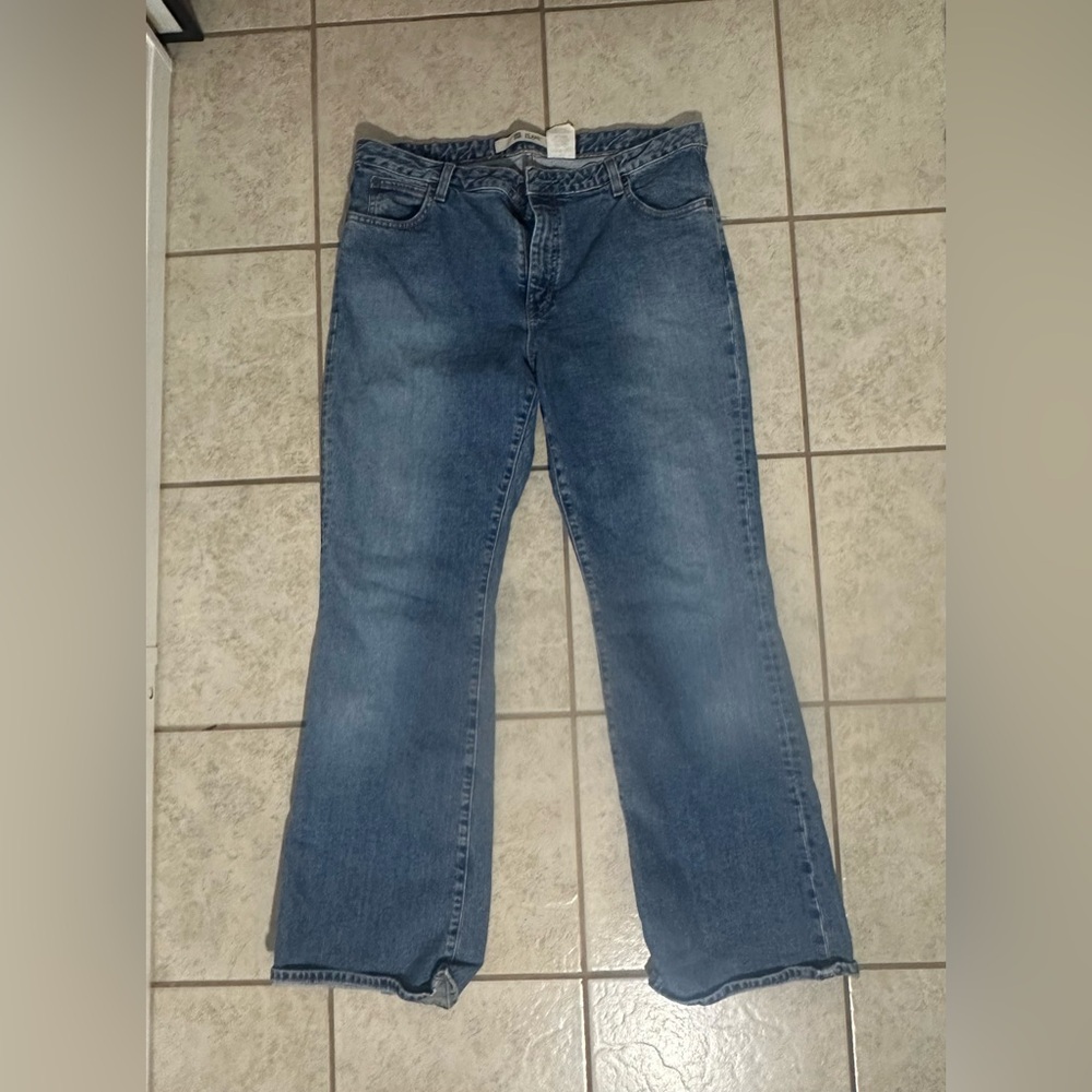 GAP Blue Flare Wide Leg Jeans